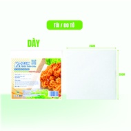 Giấy thấm dầu thực phẩm Krclean giấy thấm hút dầu mỡ thức ăn đồ chiên rán an toàn thực phẩm