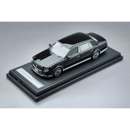 [Ready Stock] IG Toyota century Toyota century 1/43 ignition century Kamui Toyota UWG60 Black, Rear 