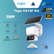 TP-Link Tapo C615F KIT 2K 3MP Solar-Powered Floodlight Pan/Tilt Security Camera Kit