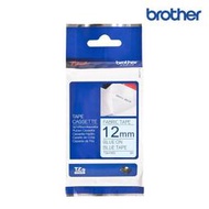 【民權橋電子】Brother兄弟 TZe-FA53 粉藍布底藍字 標籤帶 燙印布質系列 (寬度12mm) 燙印標籤 色帶