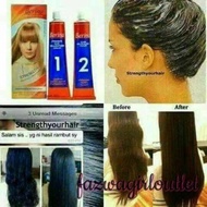 Krim Pelurus Rambut Berina Neycare Hair Straight Straightener Cream Soft Silky Hair