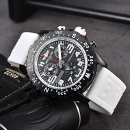 Breitling นาฬิกาสำหรับผู้ชายนาฬิกาควอตซ์อเนกประสงค์ใหม่