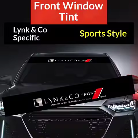 Car Windshield Sticker Front Window Decorative Decal For Lynk&Co 900 z10 z20 03 06emp 07 08 09 Sunsh