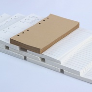 Kawaii A5 A6 Kraft Binder Notebook Paper Refill Spiral Binder Index Inside Pages Monthly Weekly Dail