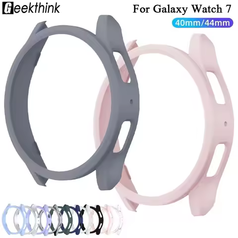 PC Case for Samsung Galaxy Watch 7 40mm 44mm SmartWatch Cover Protector Hollow Bumper for galaxy Wat