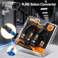Universal RJ45 Video Balun Converter RJ45 Passive Video Balun Converter For Long Distance Monitor Si