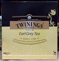 美兒小舖COSTCO好市多代購～TWININGS 唐寧 皇家伯爵茶-黃盒(100包/盒)