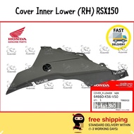 64660-K56-V50 HONDA RSX150 Cover Black Inner Lower RH Right / Plastic Hitam Sisi Tepi Bawah Kanan 10
