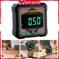 WIN Precisions Inclinometer IP54 Waterproof Level Tool for Woodworking Construction