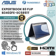 LAPTOP ASUS EXPERTBOOK B3 FLIP - CORE I5-1135G7 / 8GB RAM UPGRADABLE