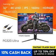 PRISM+ PG320 Ultra 32" IPS 144Hz 1ms 4K UHD HDR600 170% sRGB eSports Grade Adaptive-Sync Gaming Moni