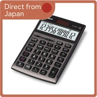 Casio Professional 12-Digit Calculator with Date & Time Calculation - Just-Type Model - Eco-Friendly