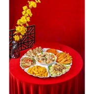 Sun flower dinnerware set 51cm wide from Viet Nhat plastic, heat resistant to 120 degrees