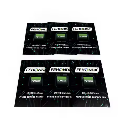FEHONDA PCM8900 8.5W/mk Phase Change Thermal Pad 0.25mm Phase Change Pad for GPU CPU PC Heatsink Coo
