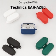 Shockproof Anti-Scratch Silicone Cover For Panasonic Technics EAH-AZ80 Wireless Earbud Protective Ca