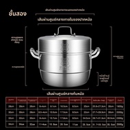 SENSES COOKER | ตัวหุงนึ่งสเตนเลสขนาดใหญ่และหนา