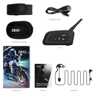 EJEAS V6C PRO+ Referee Intercom Headset 2 User 800M Communication  Type-C Jack Bluetooth Intercom He