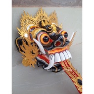 Topeng Tapel Rangda Leak Hitam Putih Karnaval Pentas Lengkap Lidah Kapeng Iler Handmade Bali