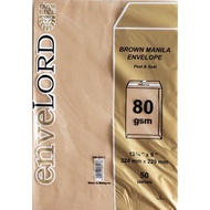 A4 BROWN MANILA ENVELOPE 80GSM 50'S ( LION FILE ) EW-48013