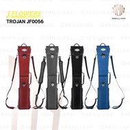 JFLOWERS TROJAN JF0056 Tas Stick Billiard 3x4 3B4S Cue Soft Case JFS JF