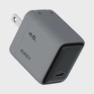 Củ sạc nhanh Aukey PA-C2 USB-C 45W, Xám (PA-C2)