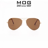 MOG Aviator UV Protection Metal Frame Sunglasses