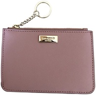 Kate Spade New York Laurel Way Bitsy Card Case Wallet Key Ring Dusty Peony