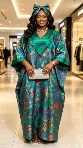 Abayas African Dresses for Women Traditional Africa Clothing Dashiki Ankara Gown Robe Muslim Kaftan 