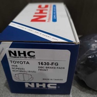 NHC 1630-FG VIOS NCP93/NCP150/151 CERAMIC FIBER FRONT BRAKE PAD 650Celcius