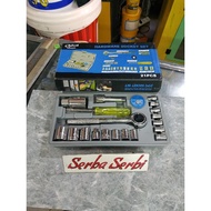 (/ SET 21PCS socket WRENCH + BOX) hardware socket wrench accessories
