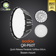 Godox Softbox QR-P60T Quick Release Parabolic Softbox 60cm. - Bowen Mount / Digilife Thailand