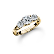 Jubilee Diamond แหวนเพชร Shine Bright Star Classic Ring เพชรแท้