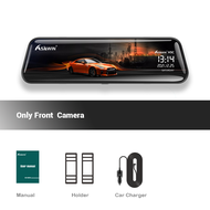 Asawin H5C-ST 10 In Rear View Mirror Dash cam For Car Dvr Front And Back FULL Screen 24H Park Mode T