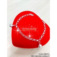 ✅ReadyStock✅#925 Silver Gelang Kaki Budak#925S Baby Anklet#925s Bracelet#925纯银脚链#宝宝纯银脚链#银脚链
