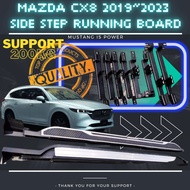 [ SUPPORT 200KG ] MAZDA CX8 CX-8 CX 8 2019~2023 SIDE STEP RUNNING BOARD