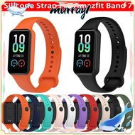MURRAY Silicone Accessories Wacthband Smart Watch Replacement for Amazfit Band 7