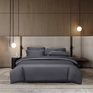 （ Fitted Sheet Set ) Canopy Lyocell Bedsheet Set (Fitted bedsheet, Pillow Case, Bolster Case, NO QUI