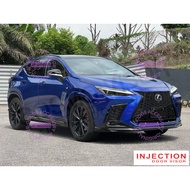 Lexus NX AZ20 2022 2023 2024 2025 Injection Door Visor With Stainless Steel Lining 3M Tape