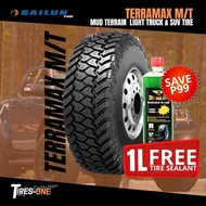 SAILUN TIRE TERRAMAX M/T TUBELESS TIRE FOR LIGHT TRUCK WITH FREE 1L TIRE SEALER/SEALANT