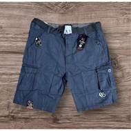 men’s 6 pocket cargo shorts branded overruns premium cotton tela 6 pocket made in Bangladesh