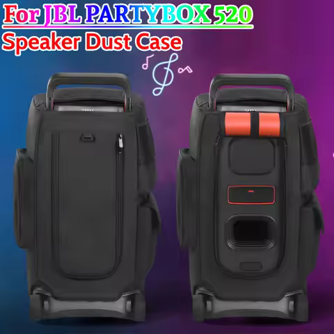Speaker Carrying Cover for JBL PARTYBOX 520 Portable Speaker Dust Case Double-Sided Speaker Storage 