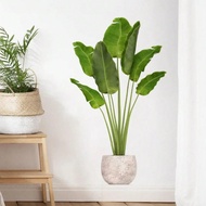 1pc Simulation Green Plant Wall Stickers, PVC Waterproof Decal Wall Stickers, Easy To Paste And Remo