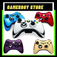 MICROSOFT XBOX 360 WIRED CONTROLLER For PC and XBOX 360 [CHROME COLORED SET]