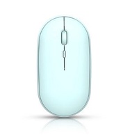 超薄無線藍牙滑鼠(VML-12)-藍色充電雙模