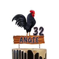 AYAM LAGA CAKE TOPPER