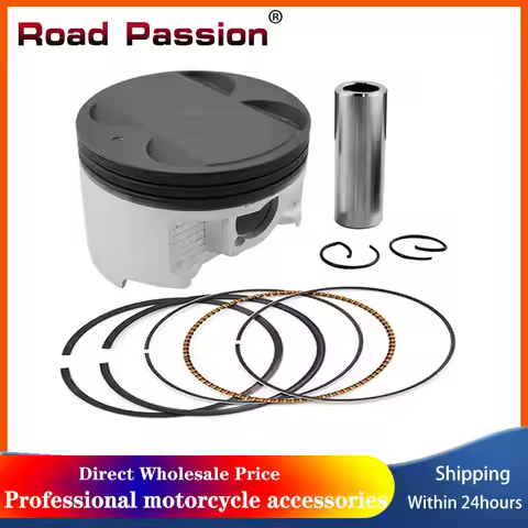 Road Passion Motorcycle 83mm ~ 84mm Piston Rings Kit For SUZUKI SV650 DL650 DR350 AN400 Burgman Skyw