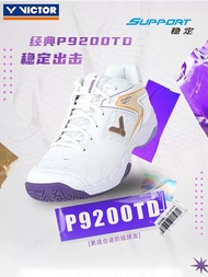 New  Victor VICTOR Victor P9200TD Badminton Shoes Men And Women Anti-slip Shoes Lightweight Breathab