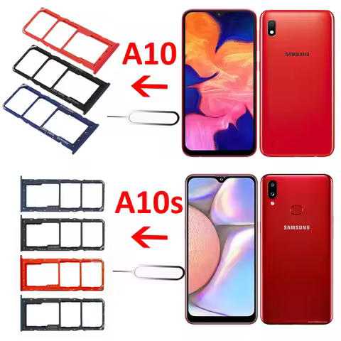 SIM Card Slot Holder For Samsung Galaxy A10 A10s A105 A105F A105G A105FN A107F A107 Phone SIM Chip M