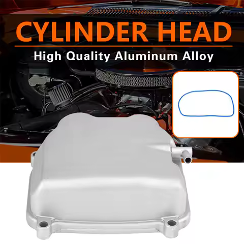 Engine Cylinder Valve Head Cover& Rubber Ring for GY6 4 Stroke 125cc 150cc ATV Scooter