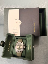 Furlan Marri Chronograph Watch sage green limited edition